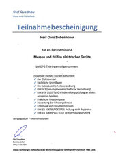 Messen und Prüfen elektrischer Geräte